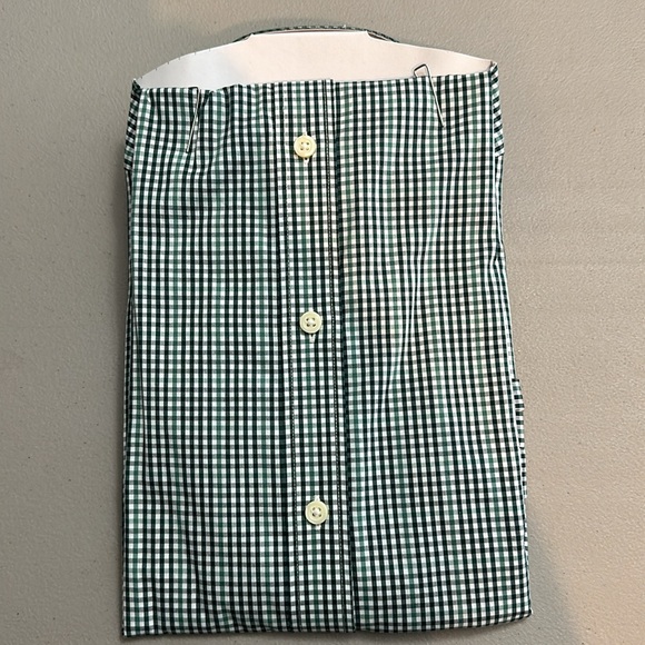 NWT J.Crew men's button up performance dress shirt, size medium - Picture 5 of 5